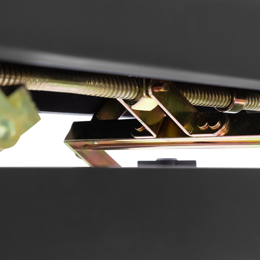 rubiQube SB018 Black - Wooden Piano Bench with Height Adjust - Image 8