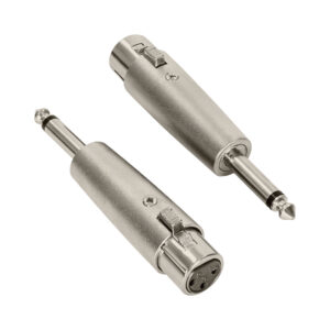 rubiQube JM6XF Adaptor - XLR (F) - Jack (M) 6.3mm