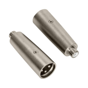 rubiQube XMRF Adaptor - XLR (M) - RCA Female